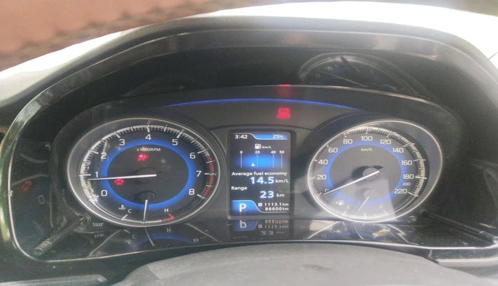 2017 Maruti Baleno ALPHA CVT PETROL 1.2, Petrol, Automatic, 86,600 km, interior