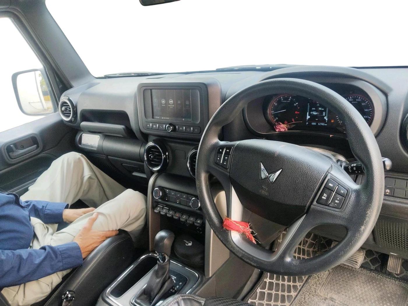 2023 Mahindra Thar LX P 2WD AT HT, Petrol, Automatic, 12,765 km, interior