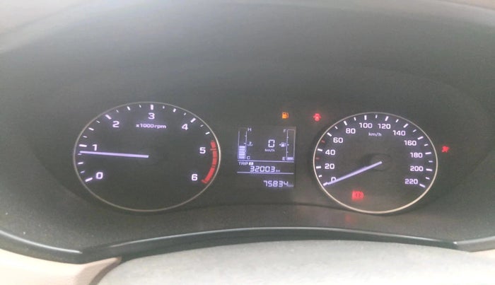 2017 Hyundai Elite i20 MAGNA EXECUTIVE 1.4 CRDI, Diesel, Manual, 75,834 km, interior