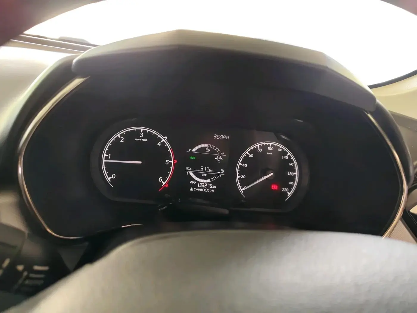 2021 Tata Harrier XT PLUS 2.0L KRYOTEC DARK EDITON, Diesel, Manual, 1,33,276 km, interior