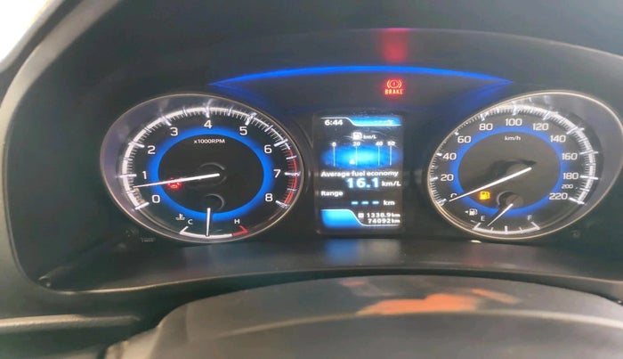 2018 Maruti Baleno ZETA PETROL 1.2, Petrol, Manual, 74,092 km, interior