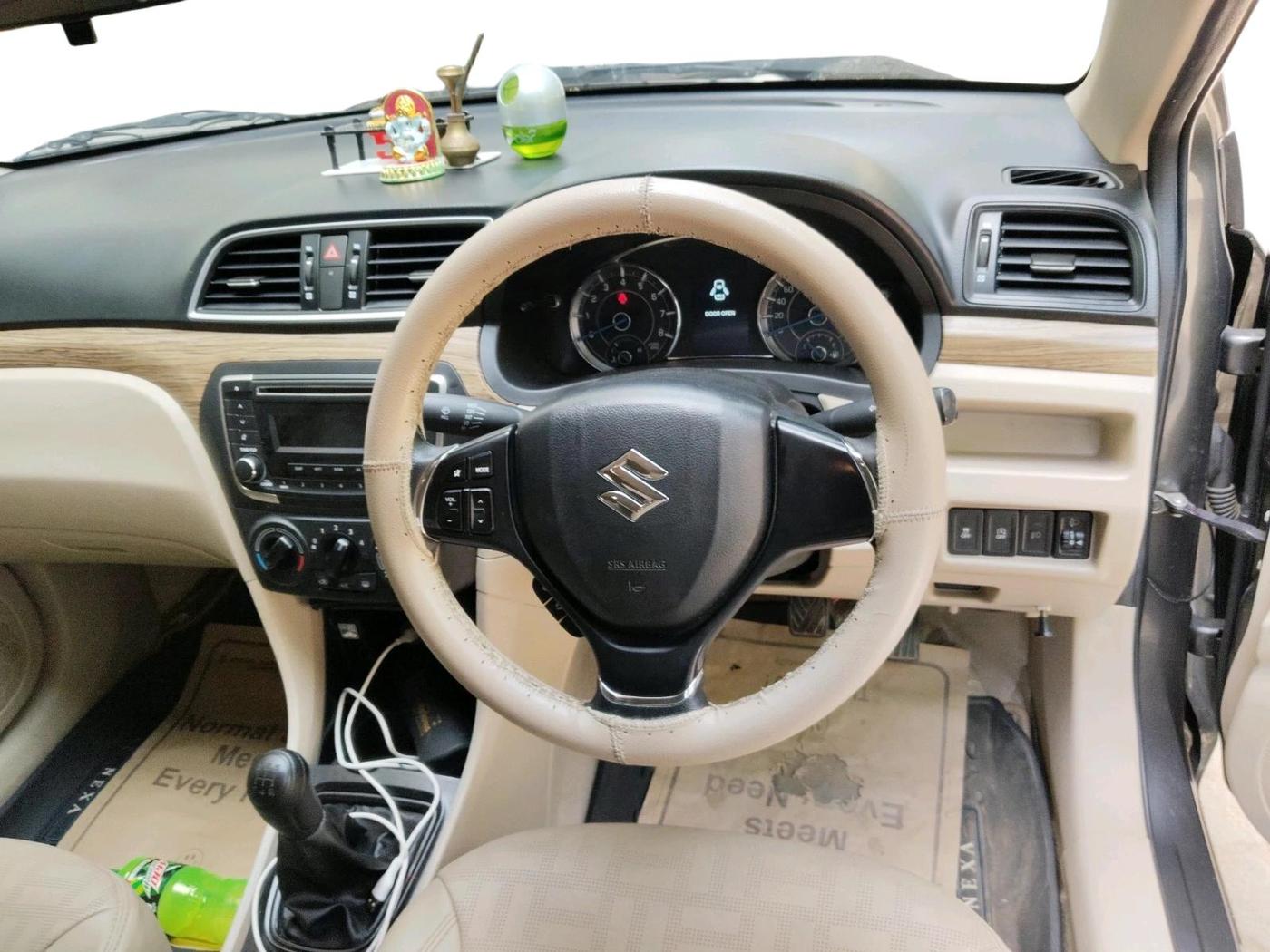 2024 Maruti Ciaz SIGMA 1.5 SHVS MT  PETROL, Petrol, Manual, 61,324 km, interior