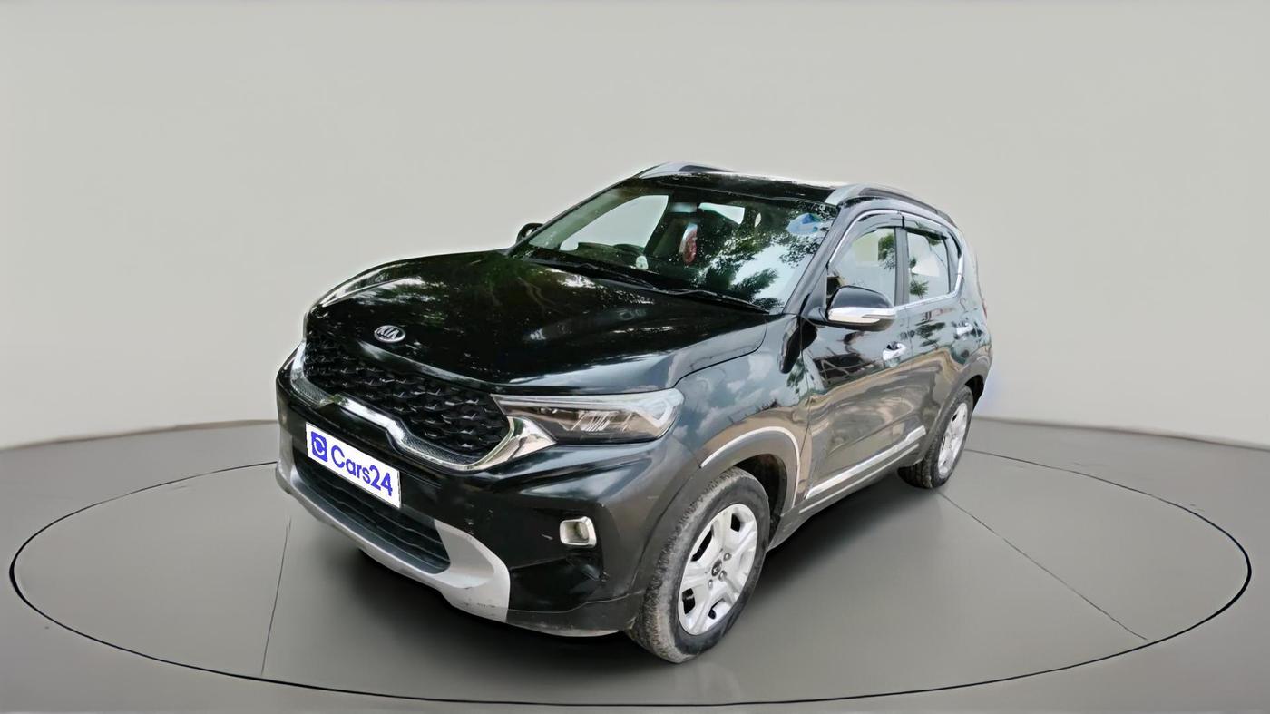 2021 KIA SONET HTX 1.0 IMT, Petrol, Manual, 70,165 km, exterior