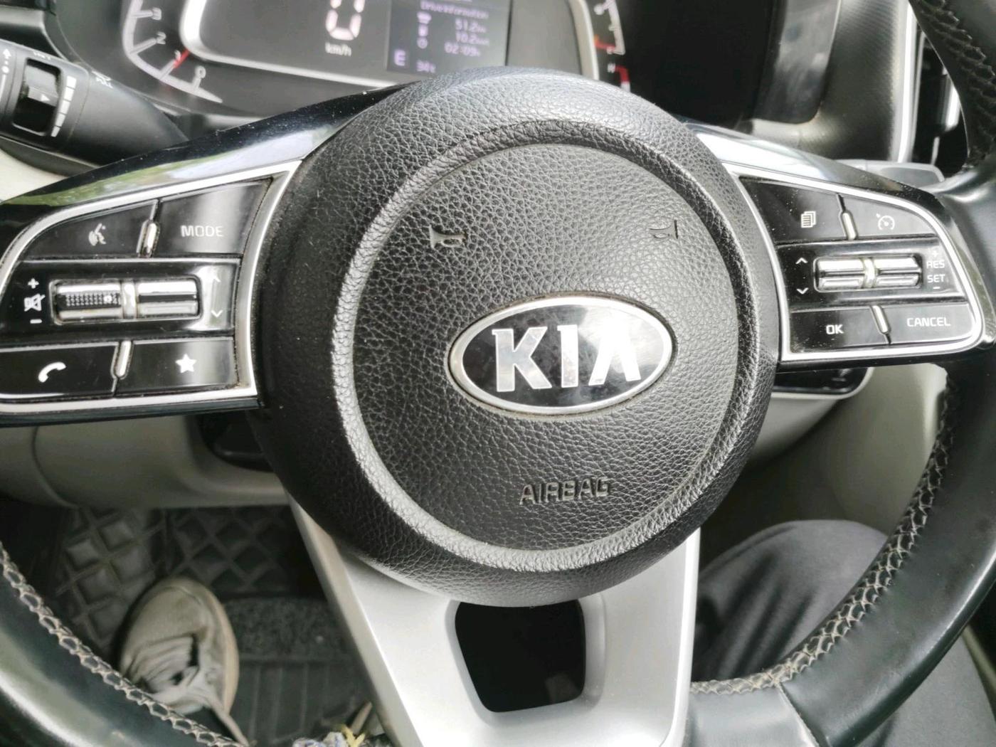 2021 KIA SONET HTX 1.0 IMT, Petrol, Manual, 70,165 km, interior