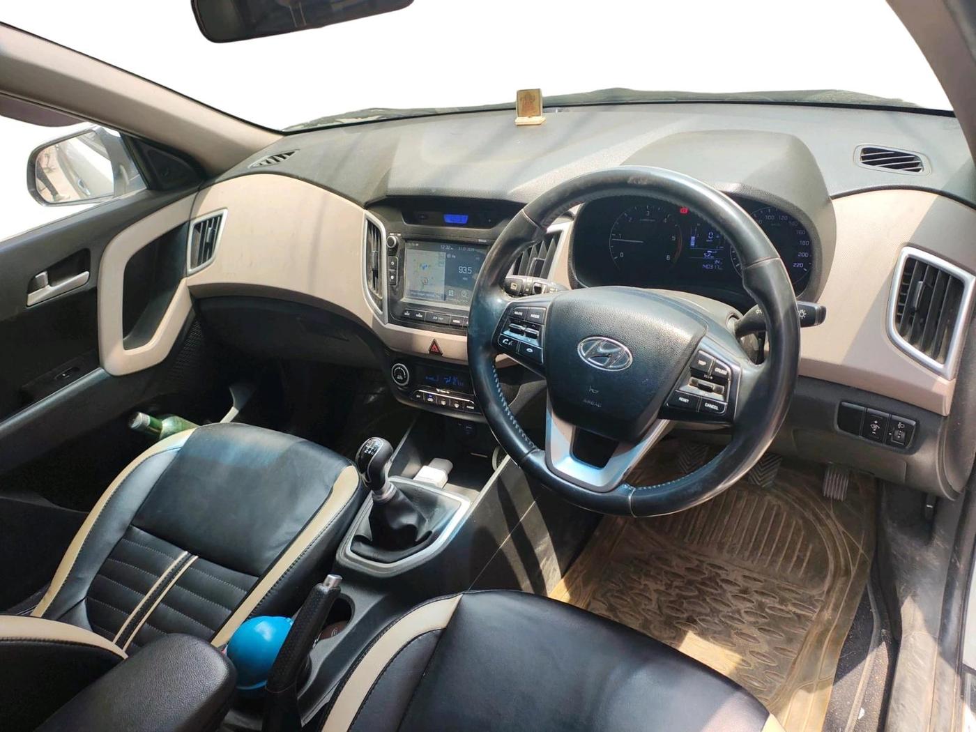2018 Hyundai Creta SX 1.6 DIESEL, Diesel, Manual, 1,40,318 km, interior