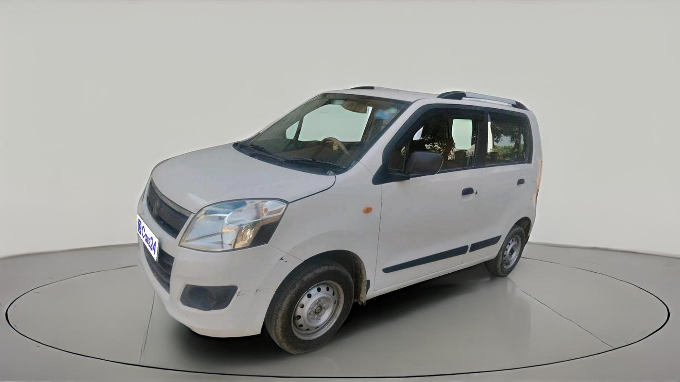 2018 Maruti Wagon R 1.0 LXI, Petrol, Manual, 40,964 km, exterior