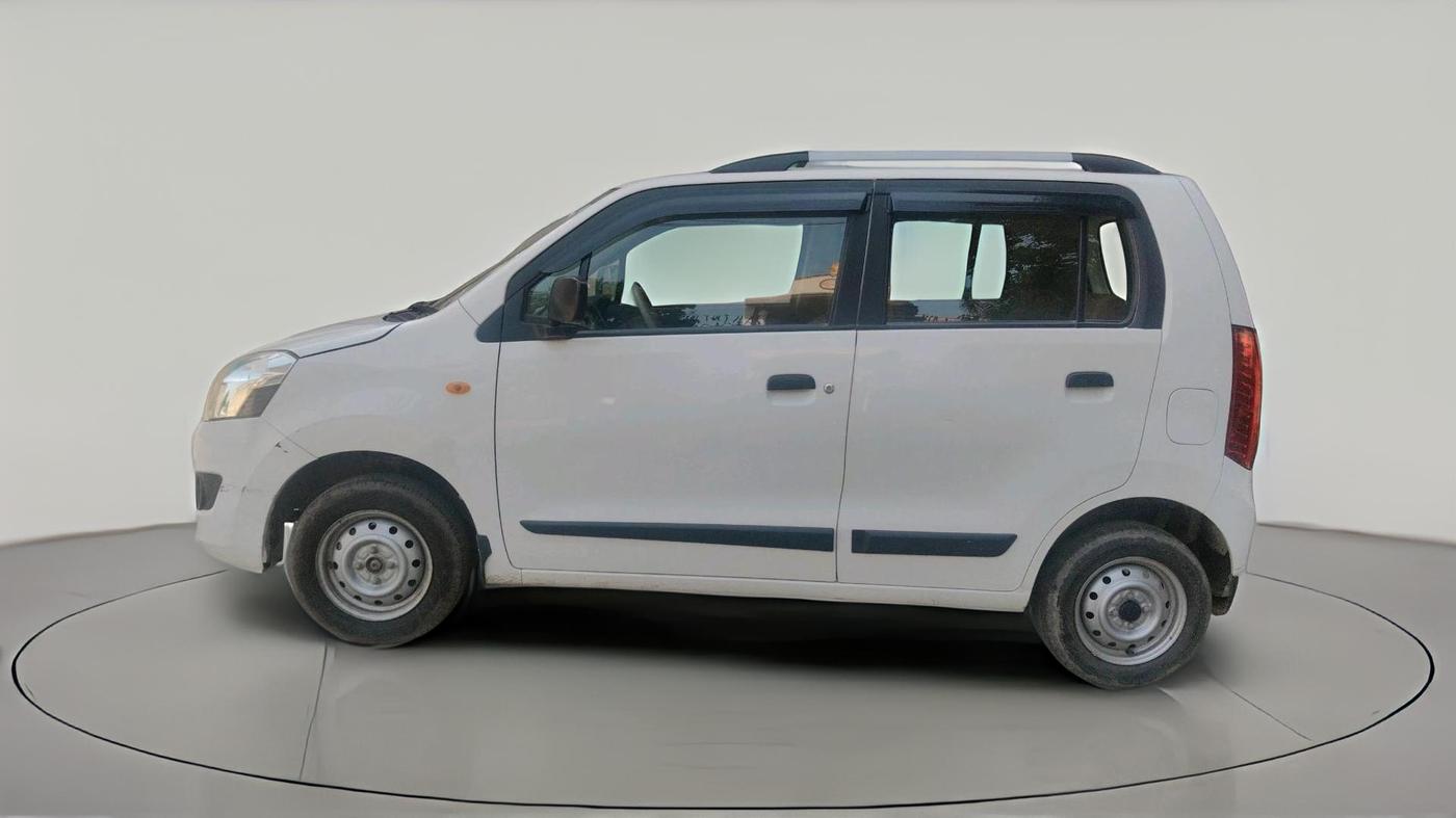2018 Maruti Wagon R 1.0 LXI, Petrol, Manual, 40,964 km, exterior
