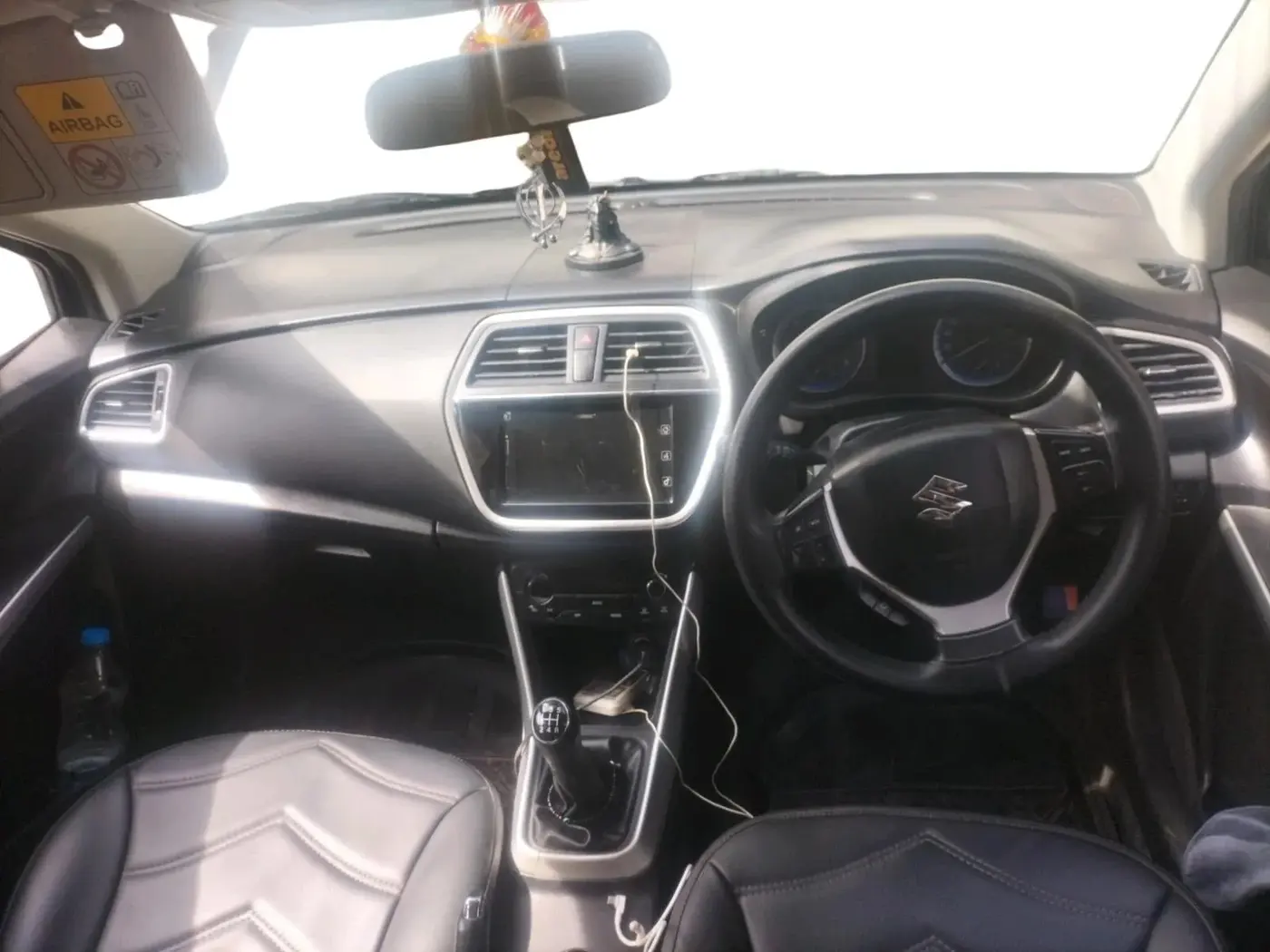 2017 Maruti S Cross ZETA 1.3, Diesel, Manual, 1,28,439 km, interior