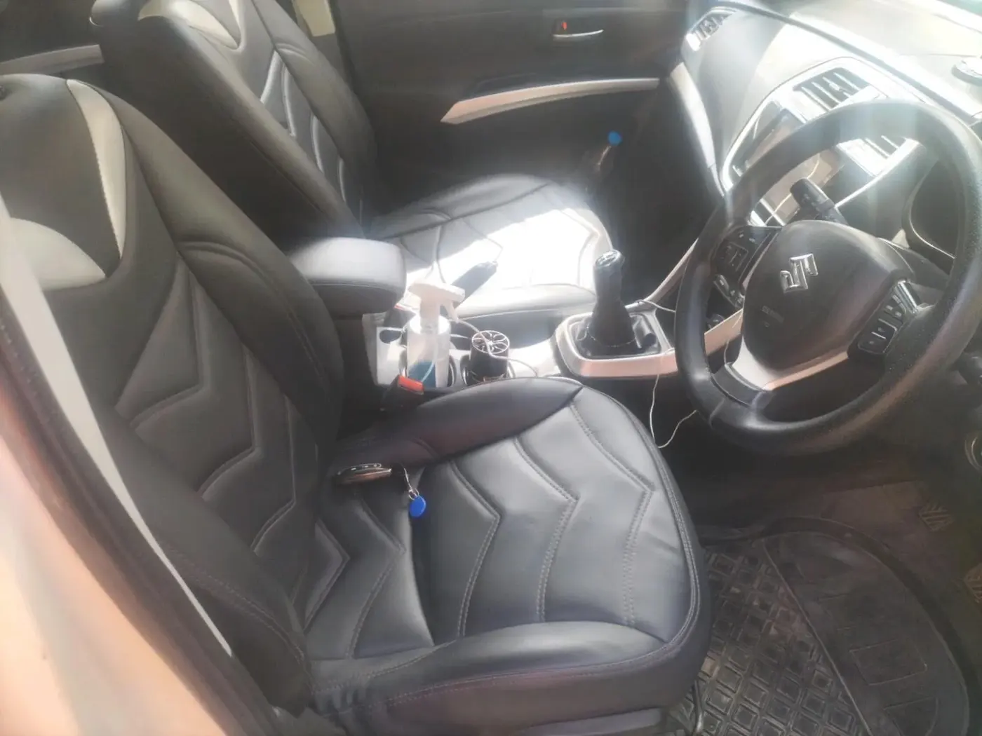 2017 Maruti S Cross ZETA 1.3, Diesel, Manual, 1,28,439 km, interior