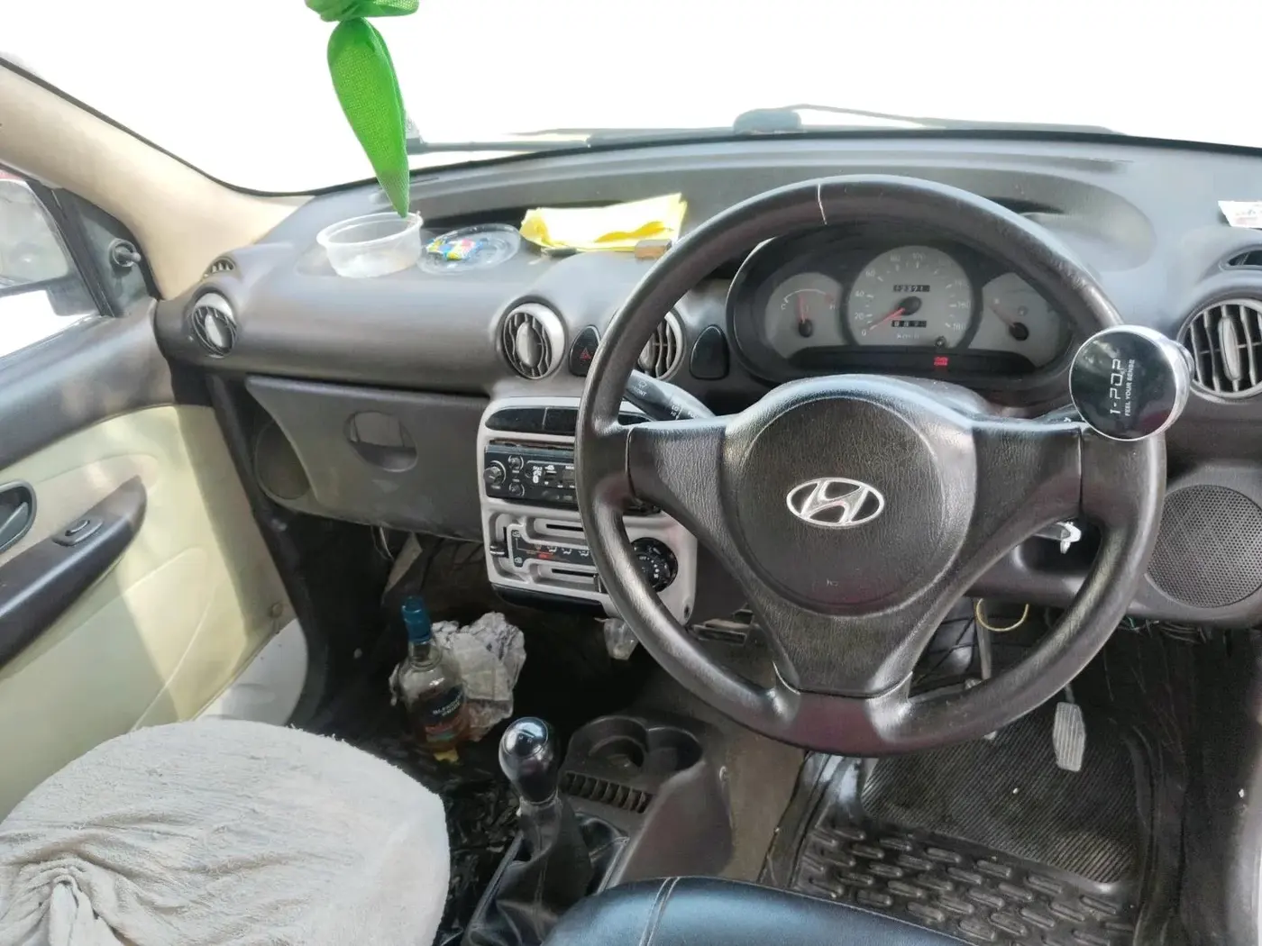 2011 Hyundai Santro Xing GL PLUS, CNG, Manual, 1,23,713 km, interior