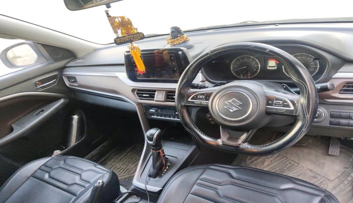 2023 Maruti BREZZA ZXI AT SMART HYBRID, Petrol, Automatic, 68,590 km, interior