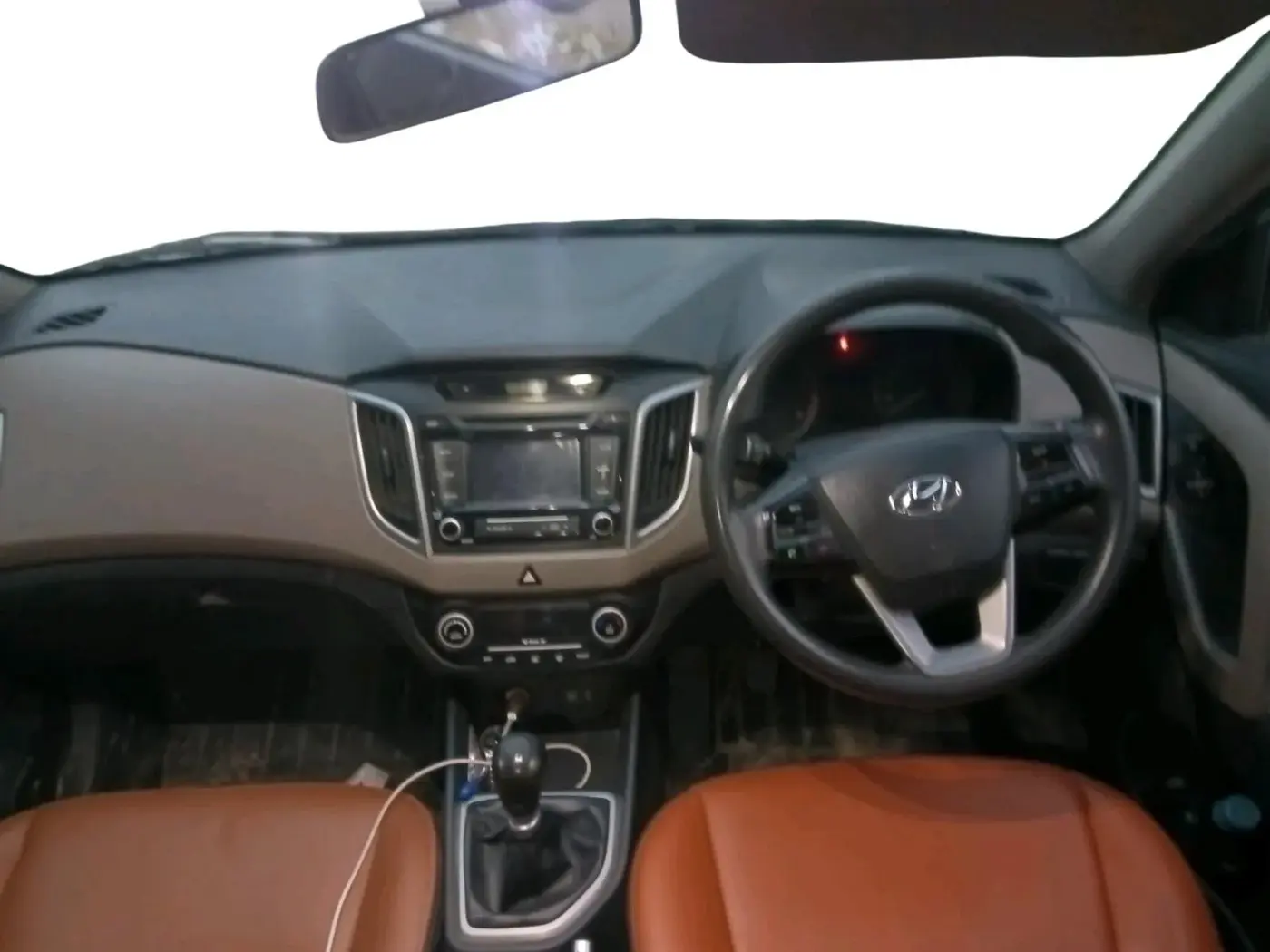 2017 Hyundai Creta SX 1.6 DIESEL, Diesel, Manual, 1,54,801 km, interior
