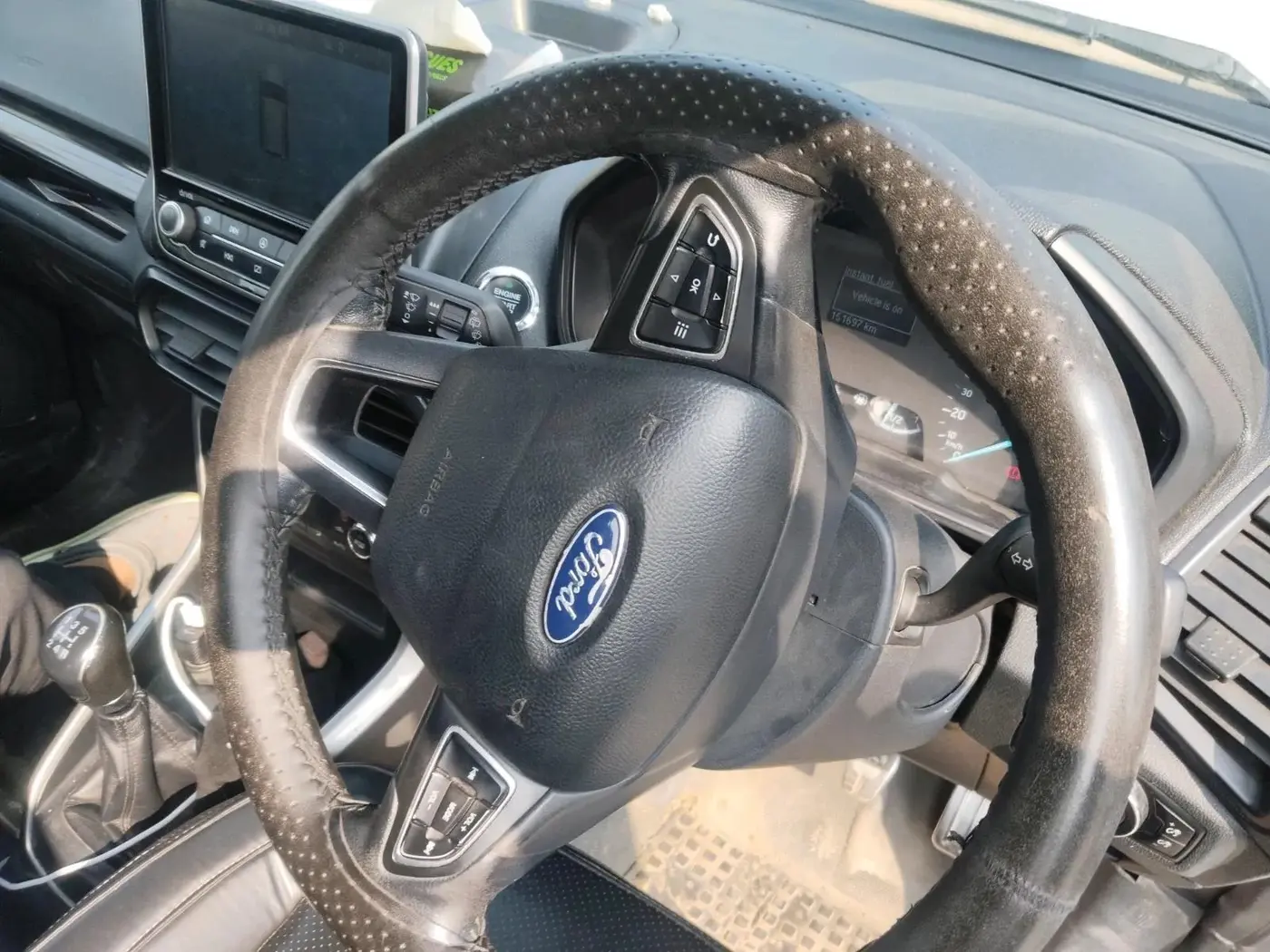 2018 Ford Ecosport TITANIUM 1.5L DIESEL, Diesel, Manual, 1,56,400 km, interior