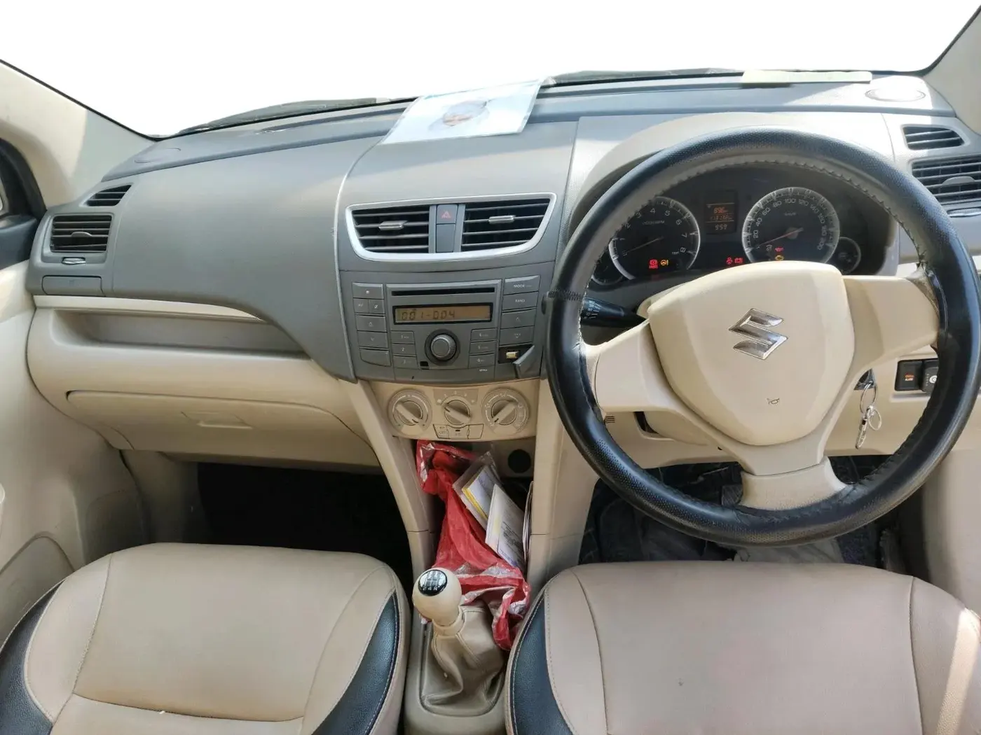 2012 Maruti Ertiga VXI, CNG, Manual, 1,15,000 km, interior