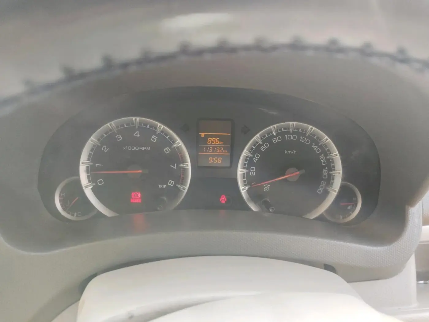 2012 Maruti Ertiga VXI, CNG, Manual, 1,15,000 km, interior