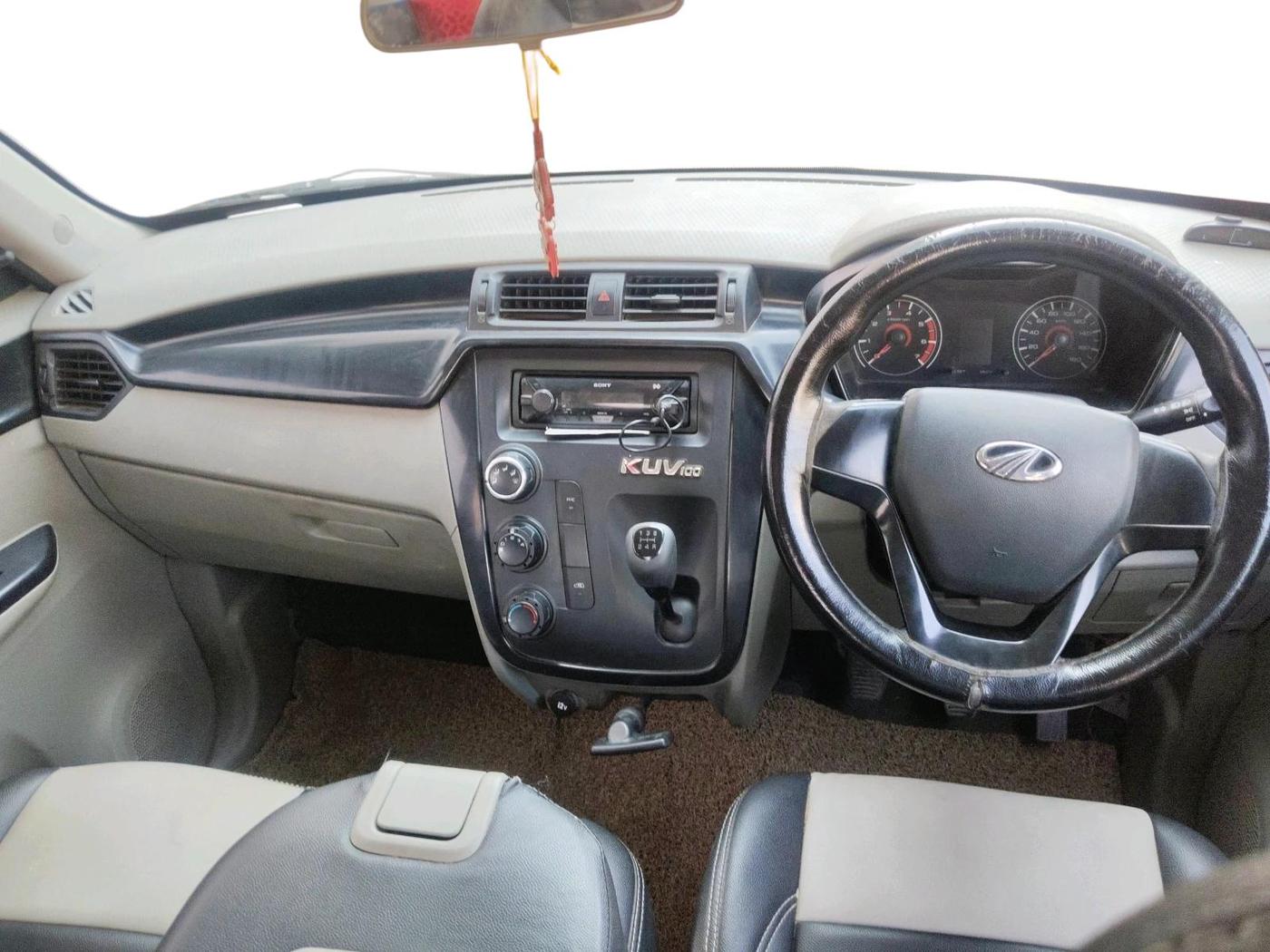 2017 Mahindra Kuv100 K4 D 6 STR, Diesel, Manual, 1,62,120 km, interior