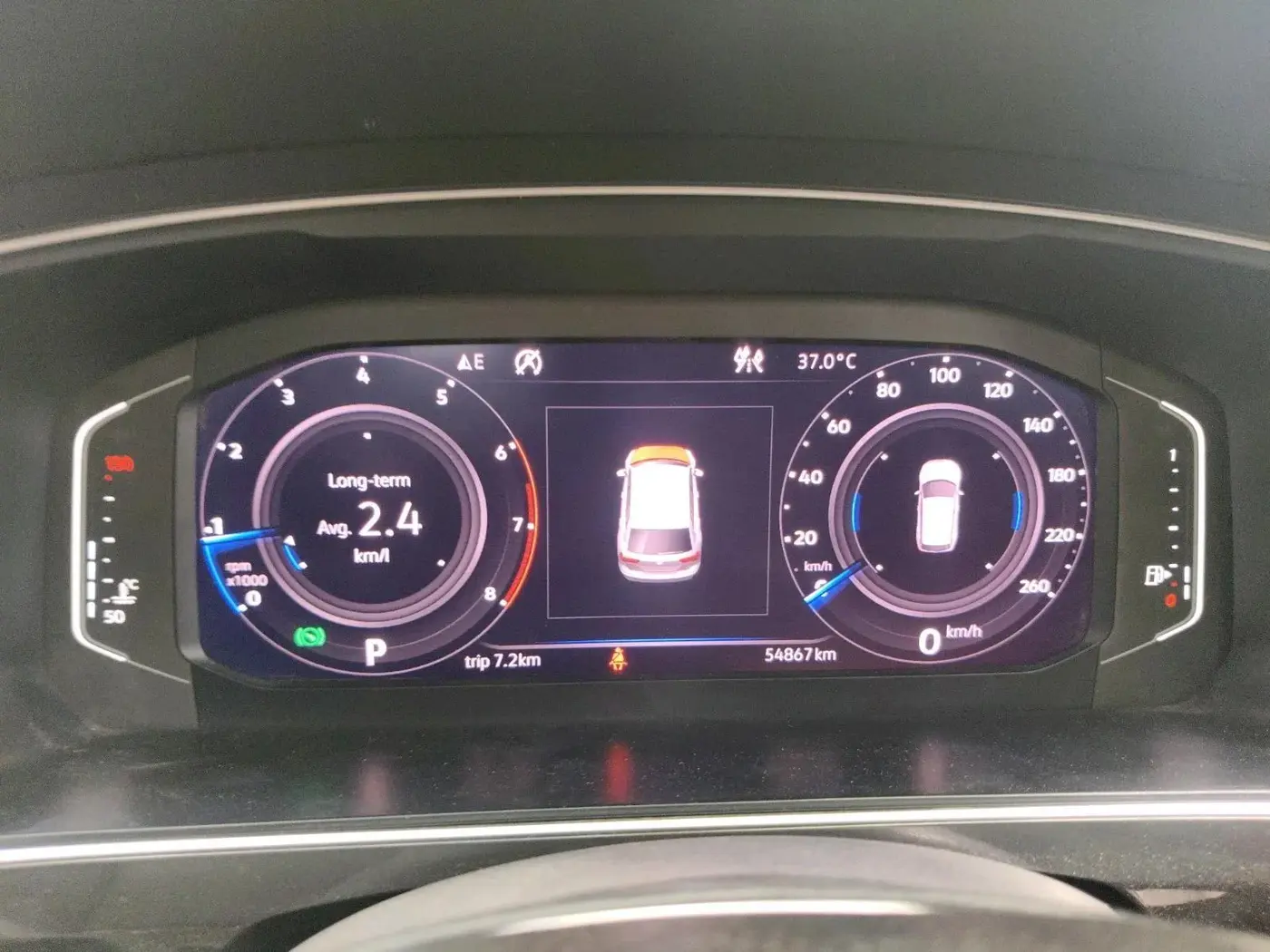 2019 Volkswagen TIGUAN ALL SPACE 2.0 TSI, Petrol, Automatic, 54,867 km, interior