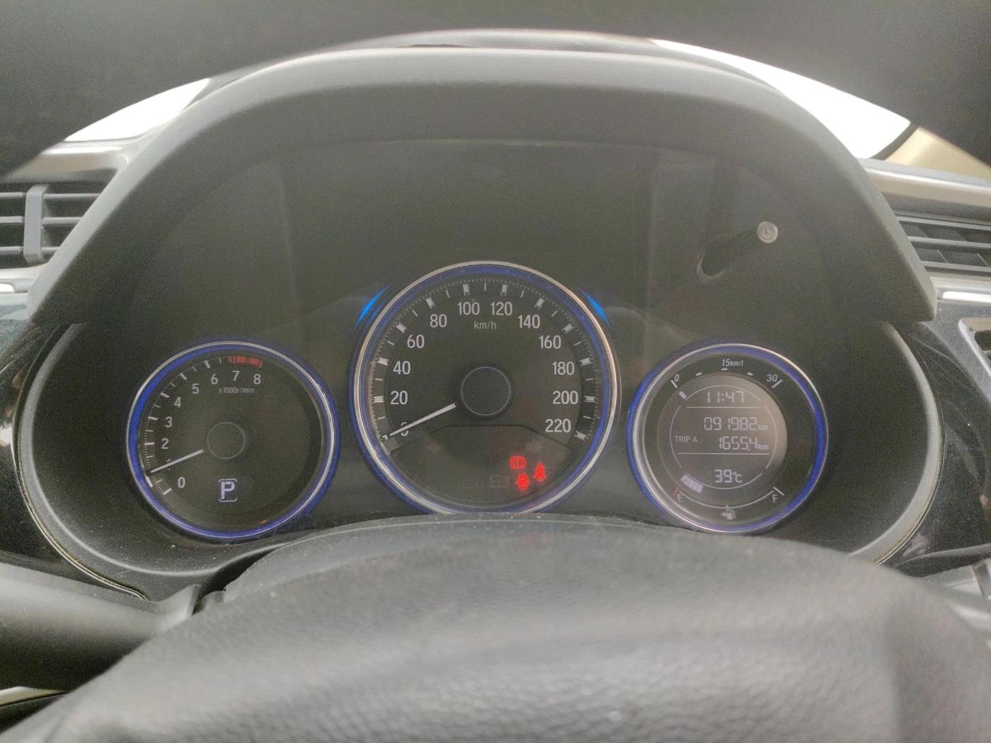 2016 Honda City 1.5L I-VTEC VX CVT, CNG, Automatic, 91,982 km, interior