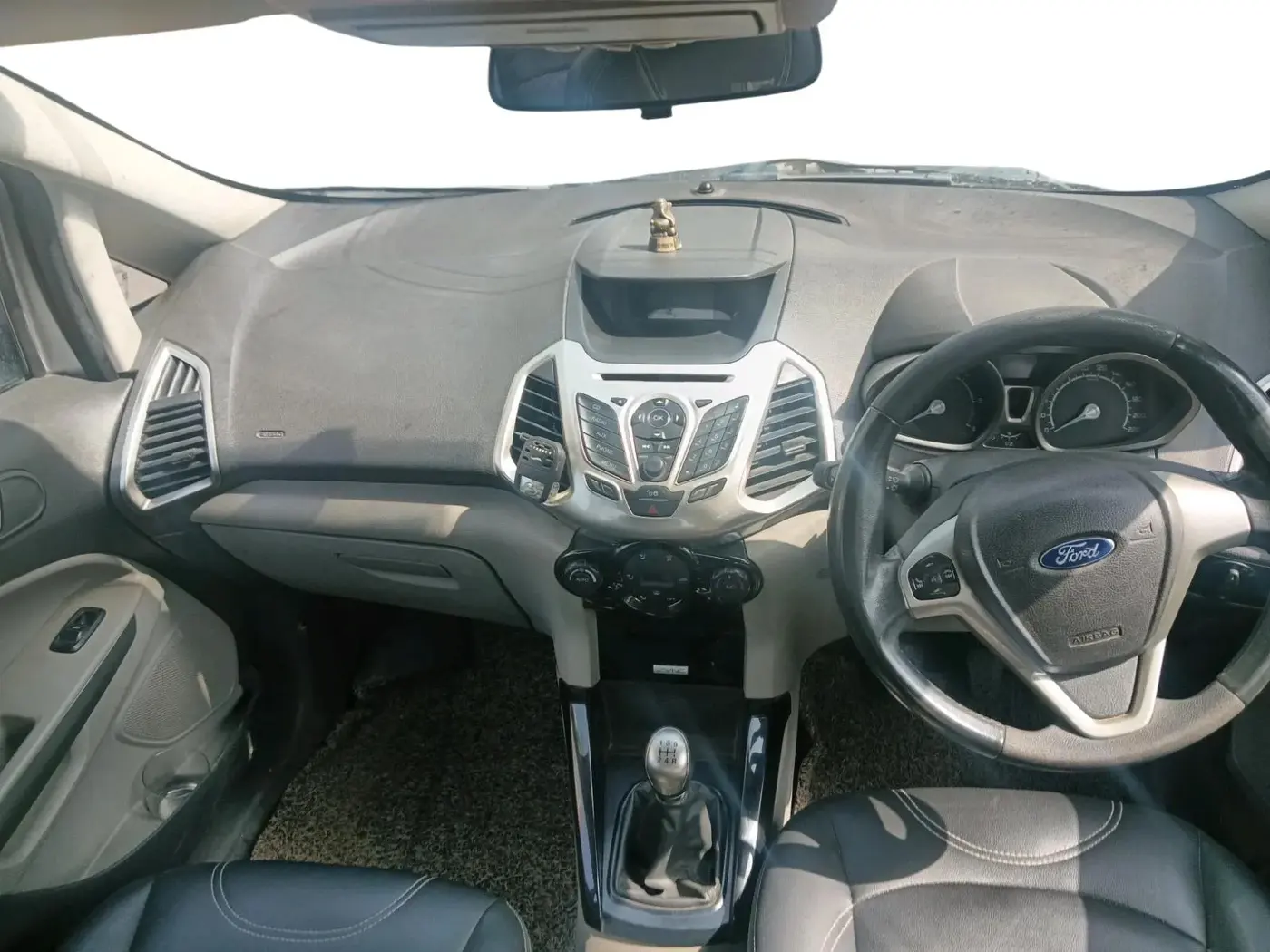 2017 Ford Ecosport AMBIENTE 1.5L DIESEL, Diesel, Manual, 1,24,152 km, interior