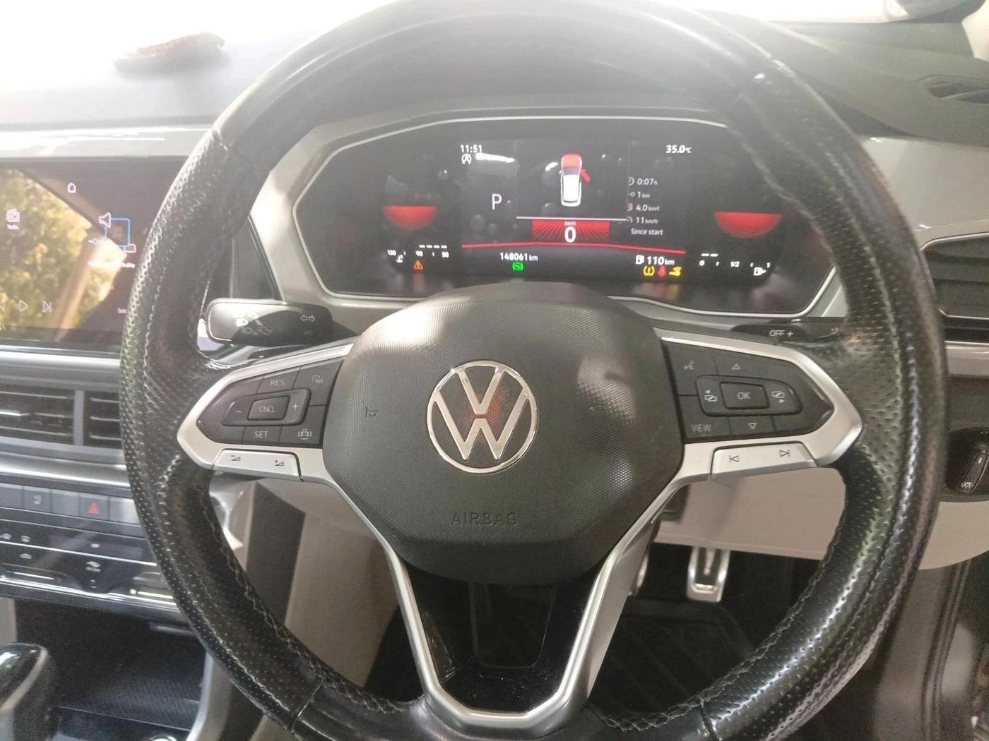 2023 Volkswagen TAIGUN GT PLUS 1.5 TSI DSG, Petrol, Automatic, 1,48,061 km, interior