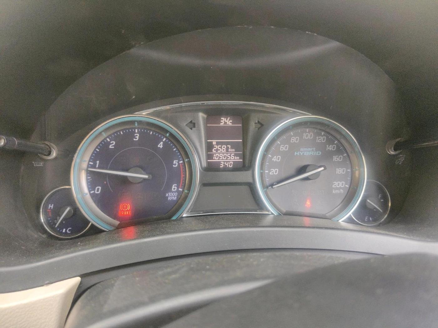2017 Maruti Ciaz ALPHA DIESEL 1.3, Diesel, Manual, 1,09,056 km, interior