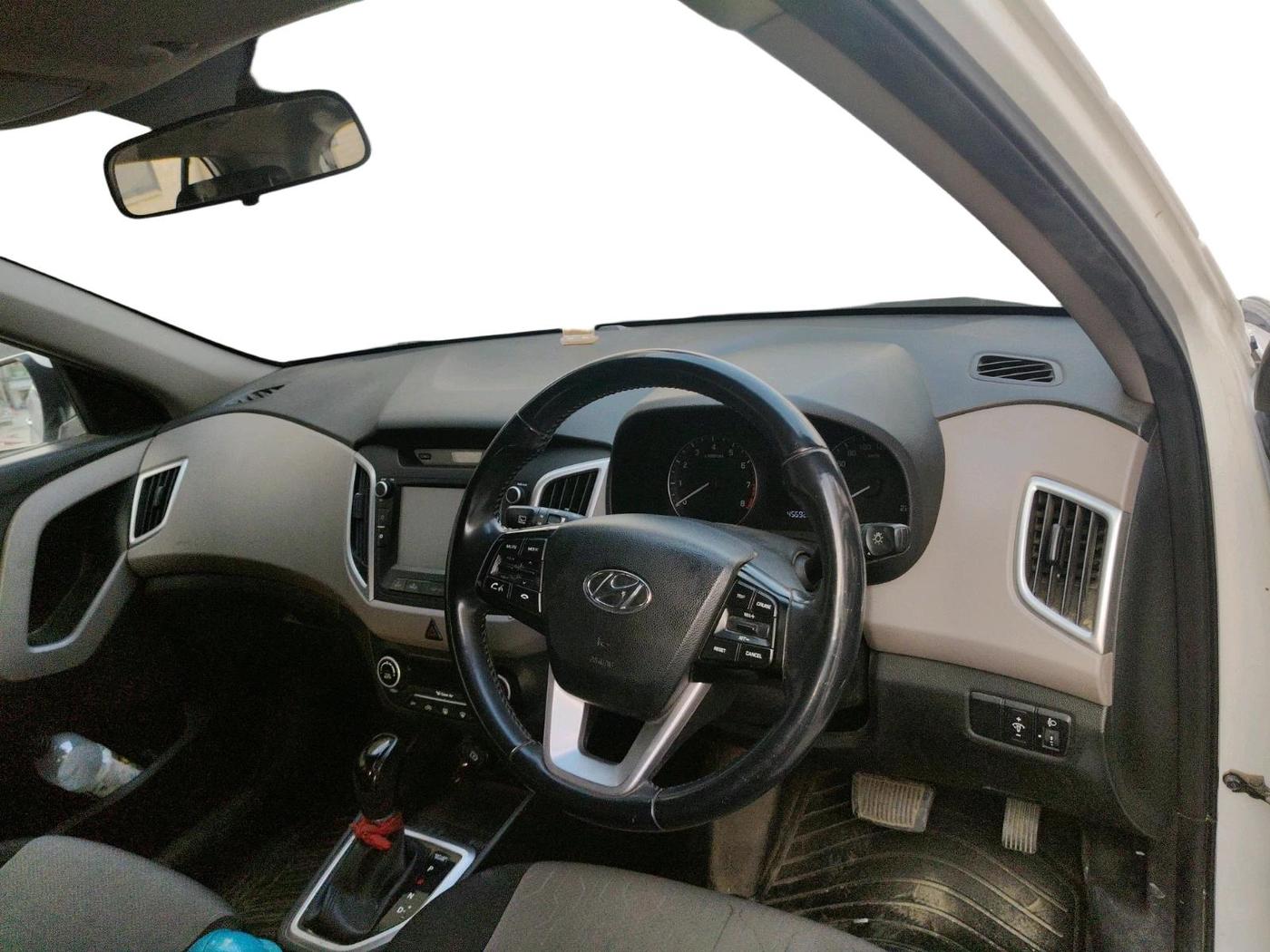 2018 Hyundai Creta SX AT 1.6 PETROL, Petrol, Automatic, 45,693 km, interior