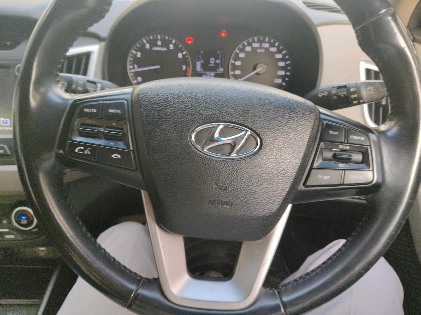 2018 Hyundai Creta SX AT 1.6 PETROL, Petrol, Automatic, 45,693 km, interior