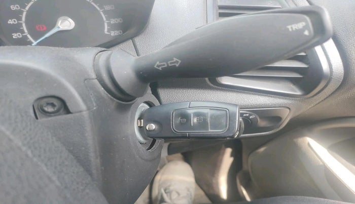 2017 Ford Ecosport TREND 1.5L DIESEL, Diesel, Manual, 51,242 km, interior