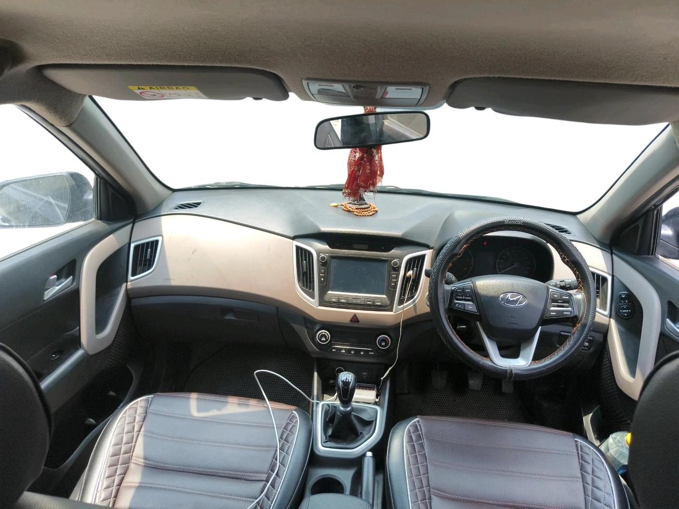 2019 Hyundai Creta SX 1.6 DIESEL, Diesel, Manual, 89,438 km, interior