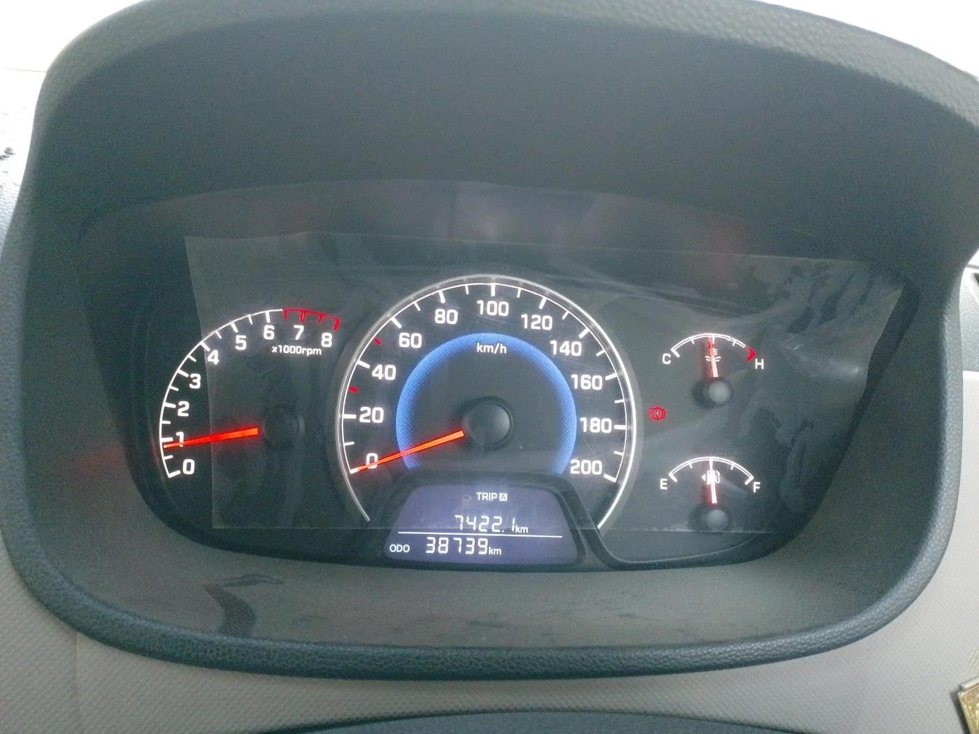 2016 Hyundai Grand i10 SPORTZ 1.2 KAPPA VTVT, Petrol, Manual, 38,739 km, interior