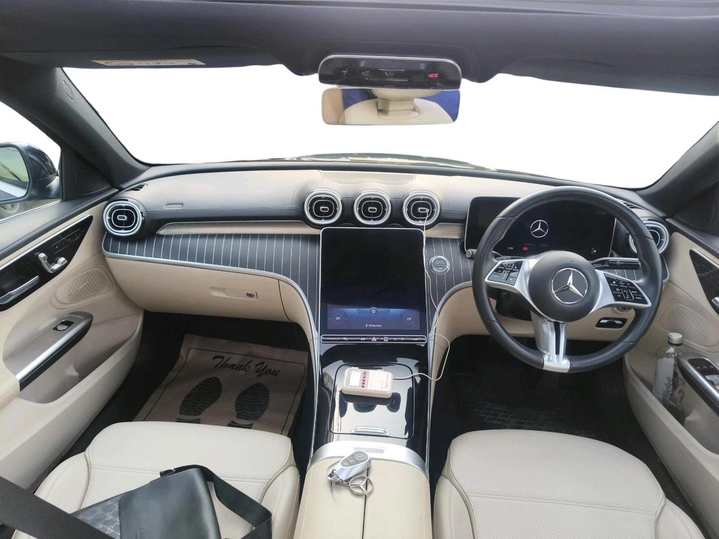 2023 Mercedes Benz C Class C 200 Avantgarde, Hybrid, Automatic, 19,321 km, interior