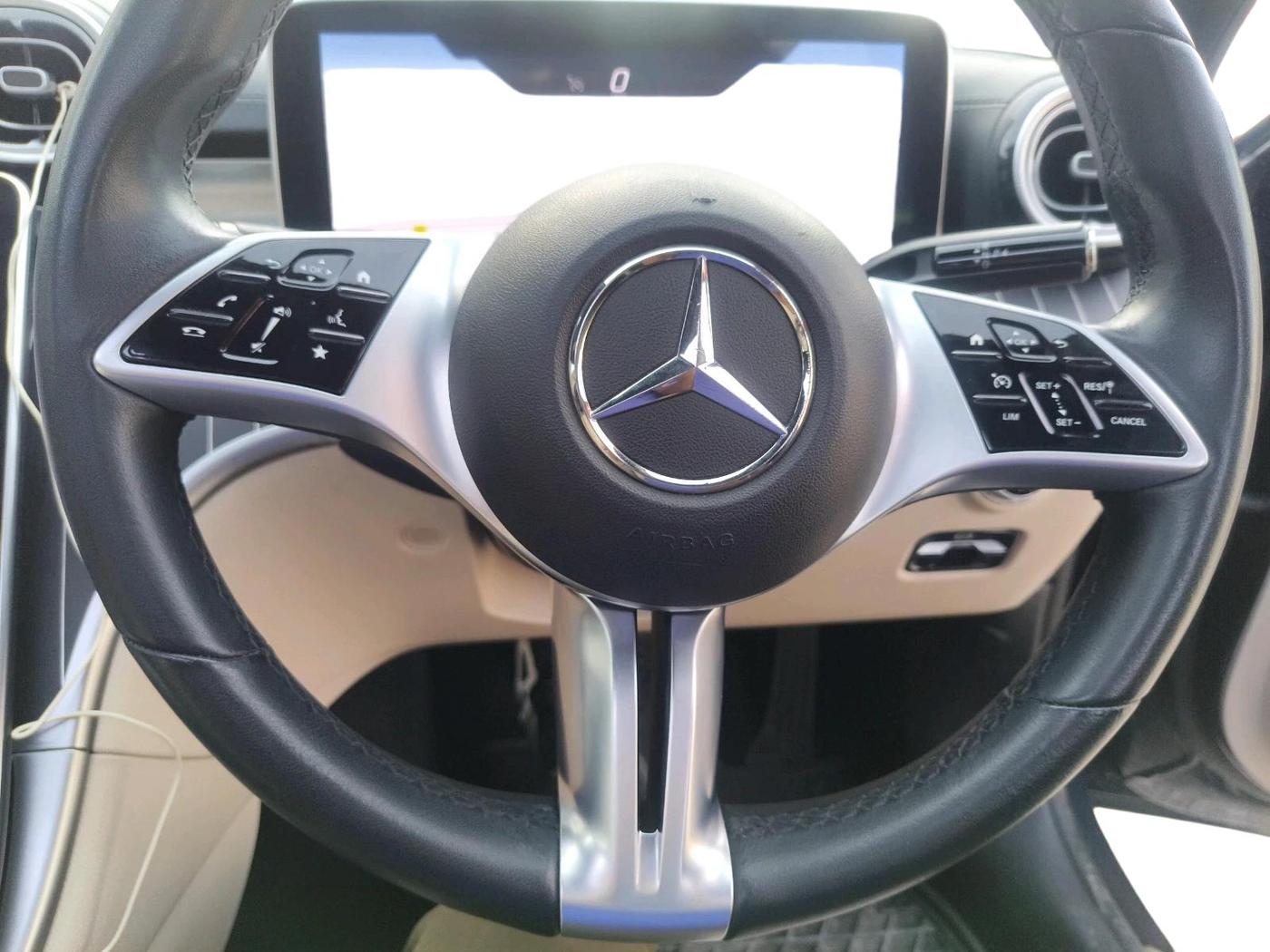 2023 Mercedes Benz C Class C 200 Avantgarde, Hybrid, Automatic, 19,321 km, interior