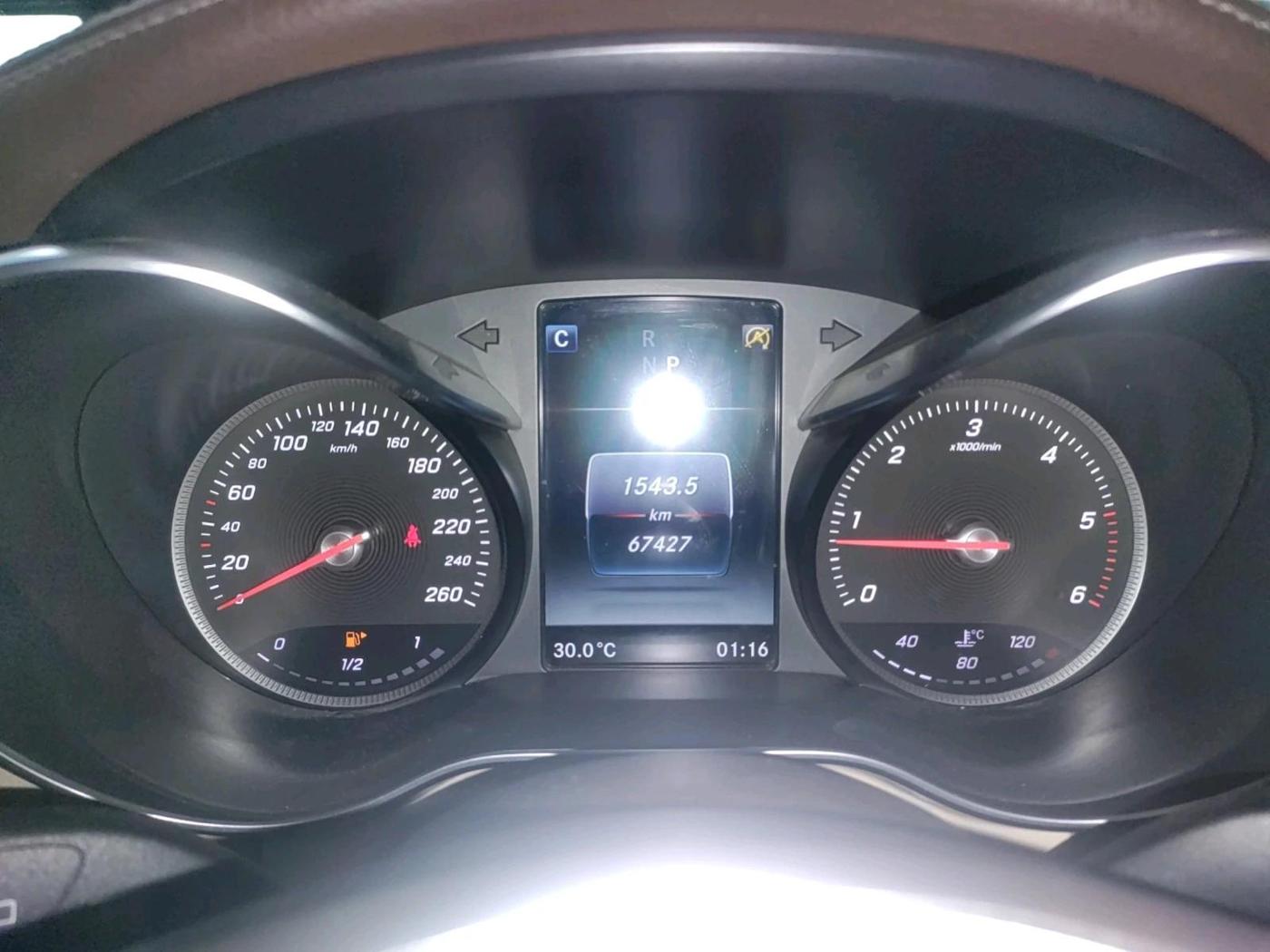2017 Mercedes Benz GLC CLASS 220 D 4 MATIC, Diesel, Automatic, 67,427 km, interior