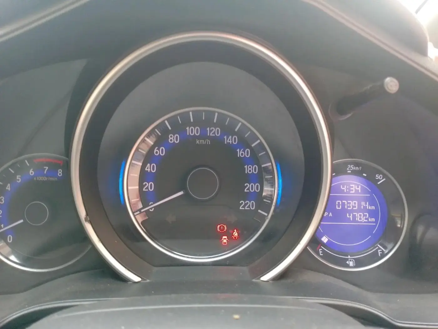 2018 Honda WR-V 1.2L I-VTEC S MT, Petrol, Manual, 73,914 km, interior