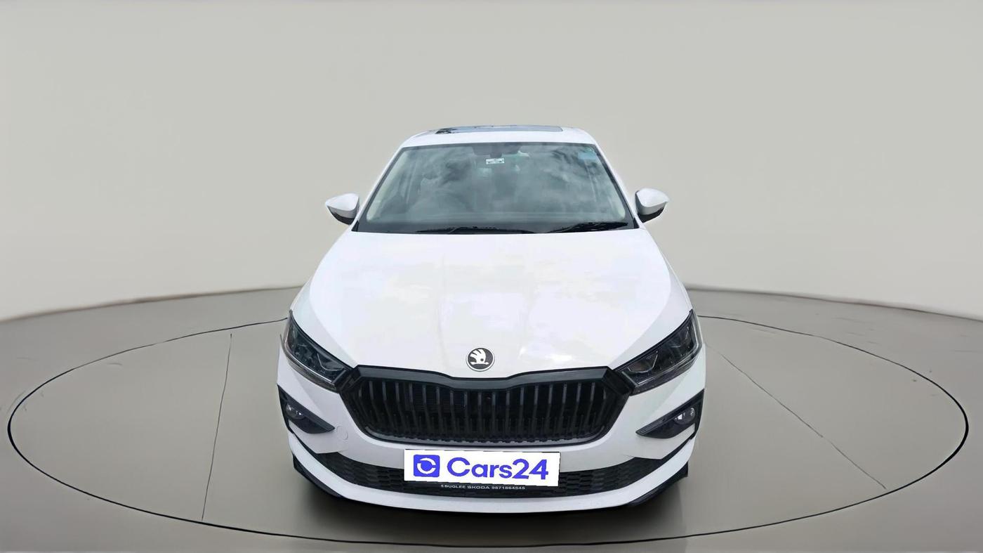 2026 Skoda SLAVIA Sportline 1.0L TSI AT, Petrol, Automatic, 3,587 km, exterior