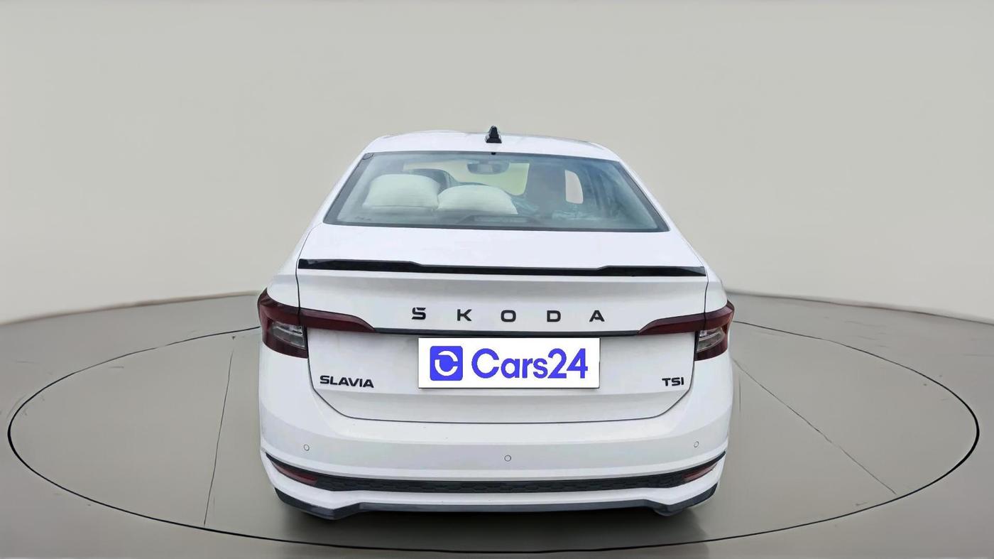 2026 Skoda SLAVIA Sportline 1.0L TSI AT, Petrol, Automatic, 3,587 km, exterior