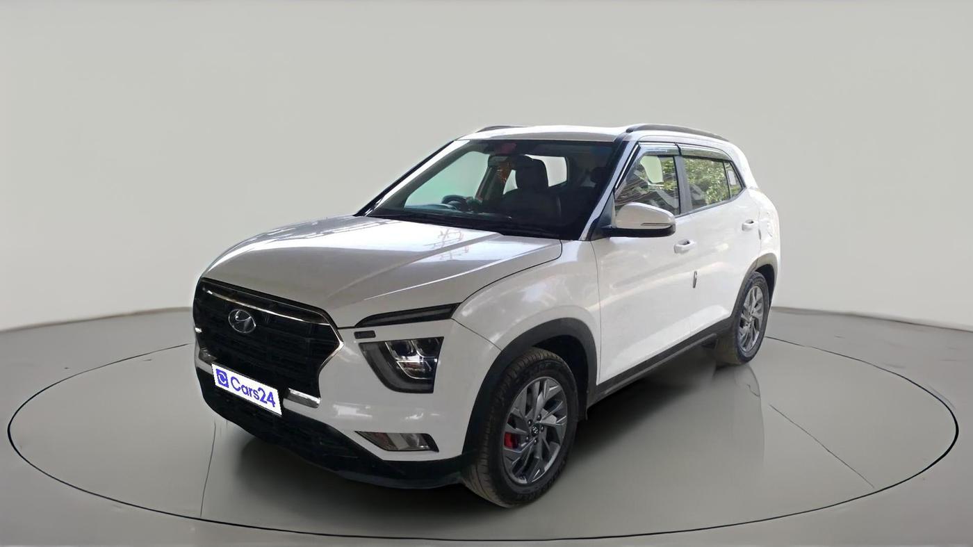 2021 Hyundai Creta SX (O) 1.4 TURBO DCT, Petrol, Automatic, 39,381 km, exterior