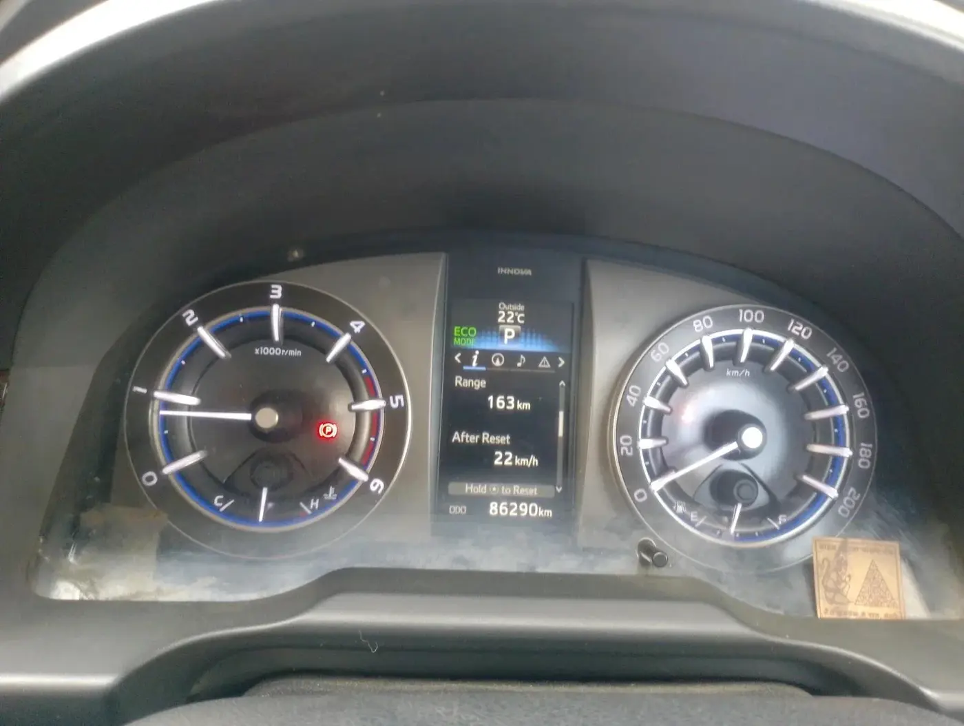 2016 Toyota Innova Crysta 2.8 ZX AT 7 STR, Diesel, Automatic, 86,290 km, interior