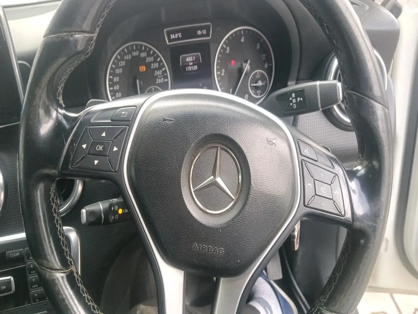 2014 Mercedes Benz A Class A180 CDI STYLE, Diesel, Automatic, 1,72,125 km, interior