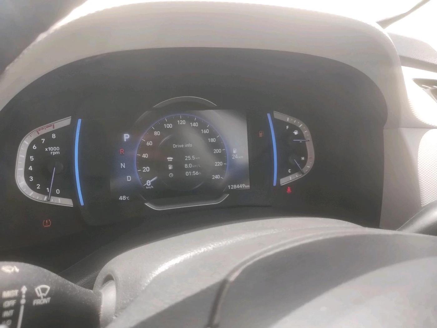 2021 Hyundai Creta SX (O) IVT 1.5 PETROL, Petrol, Automatic, 1,28,449 km, interior