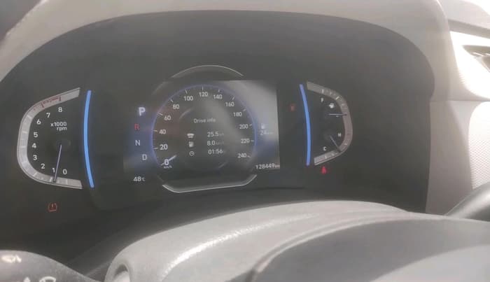 2021 Hyundai Creta SX (O) IVT 1.5 PETROL, Petrol, Automatic, 1,28,449 km, interior