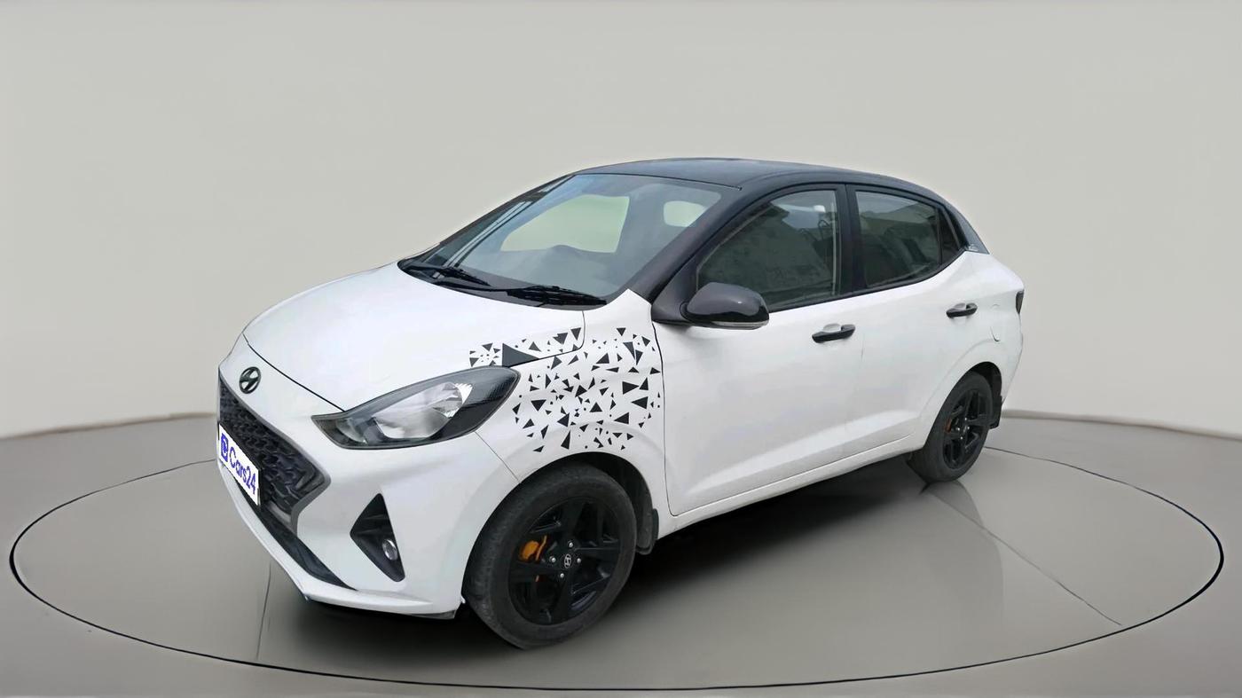 2022 Hyundai AURA SX 1.2, Petrol, Manual, 42,640 km, exterior