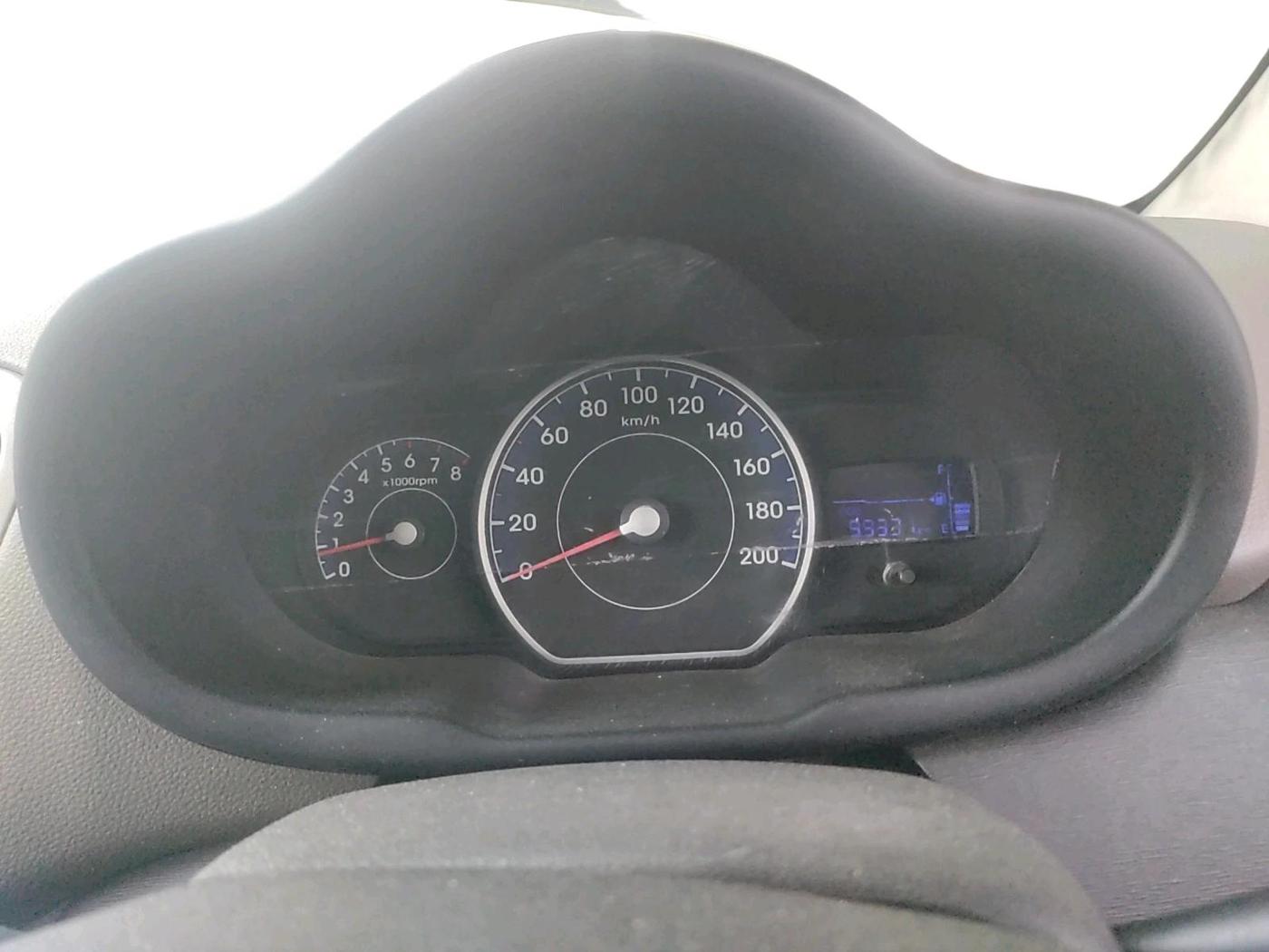 2012 Hyundai i10 MAGNA 1.1, CNG, Manual, 99,331 km, interior
