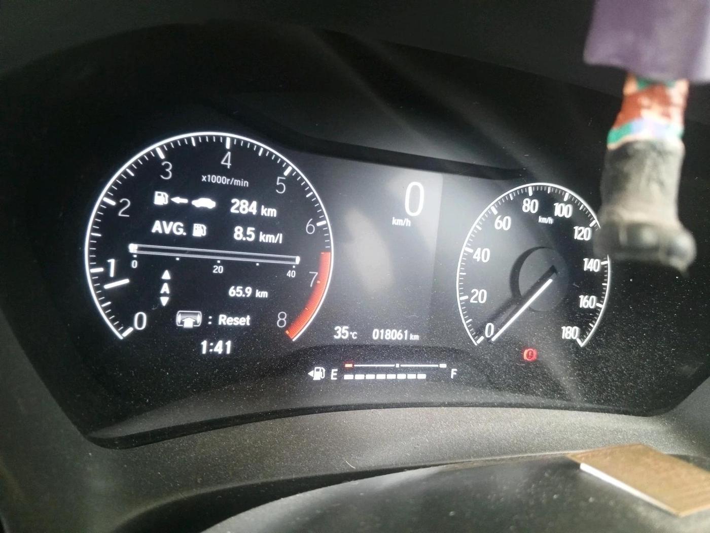 2025 Honda Amaze VX 1.2 Petrol MT, Petrol, Manual, 18,061 km, interior