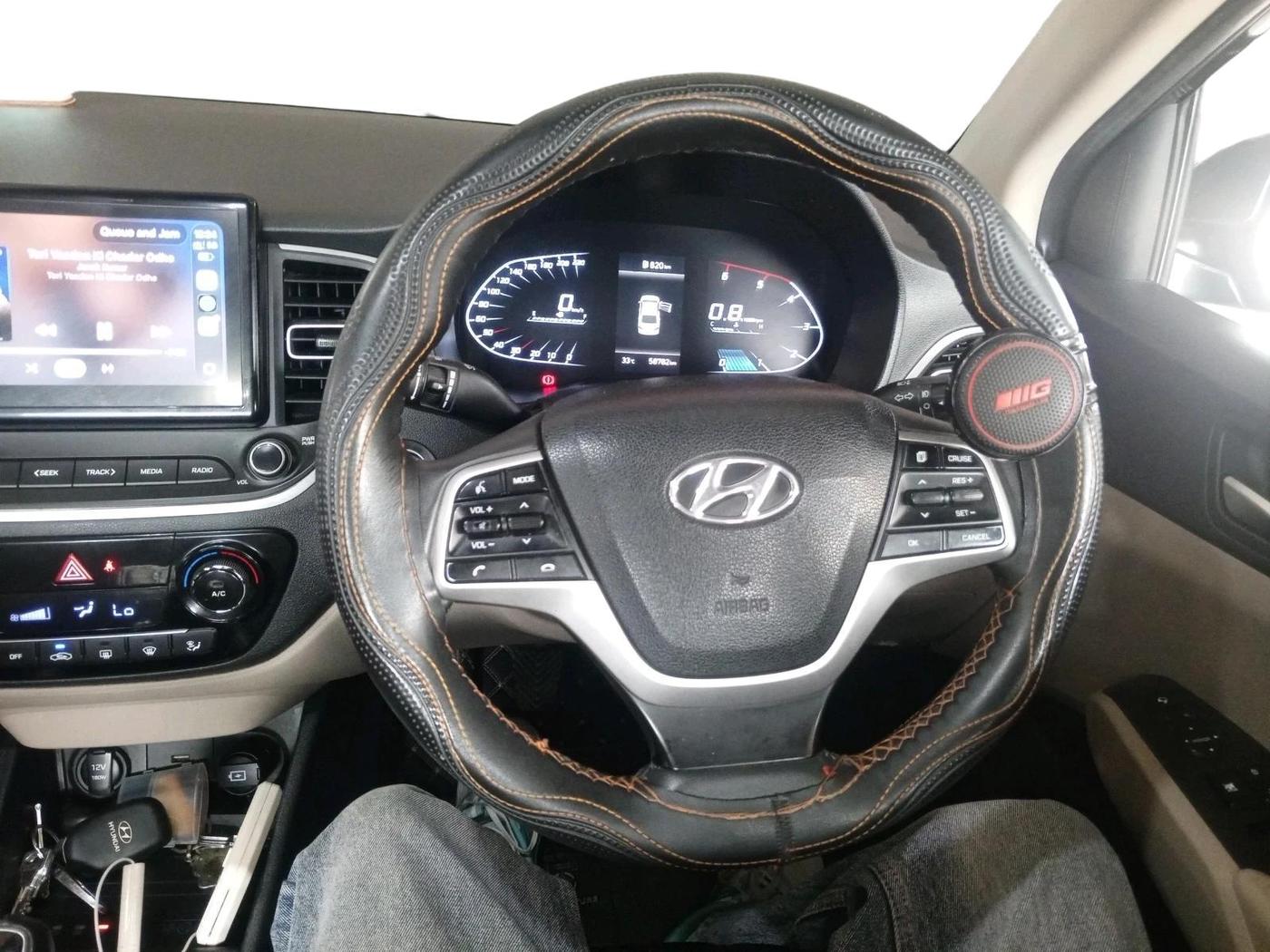 2021 Hyundai Verna SX 1.5 CRDI, Diesel, Manual, 58,782 km, interior