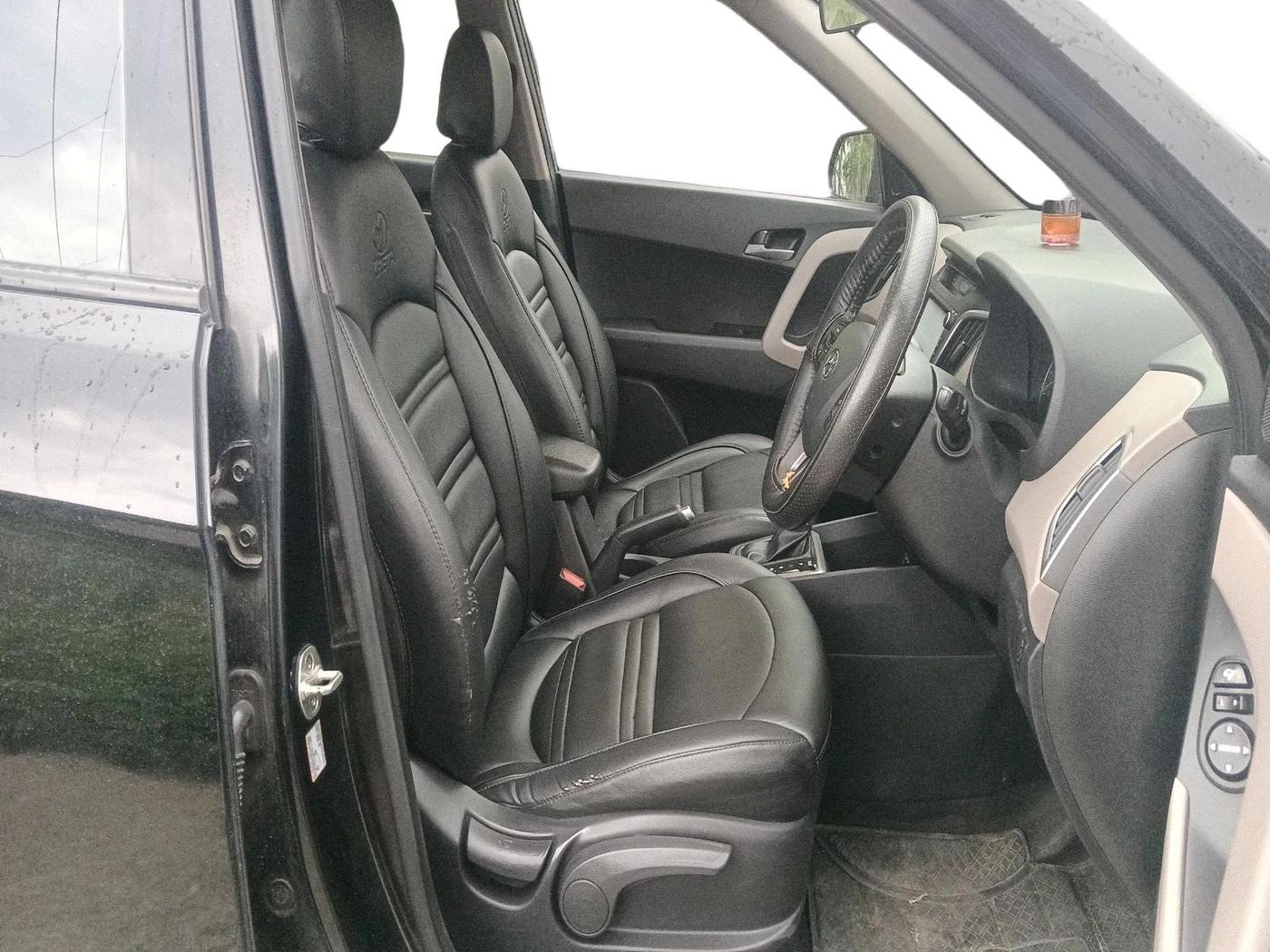 2017 Hyundai Creta SX PLUS AT 1.6 PETROL, Petrol, Automatic, 42,673 km, interior
