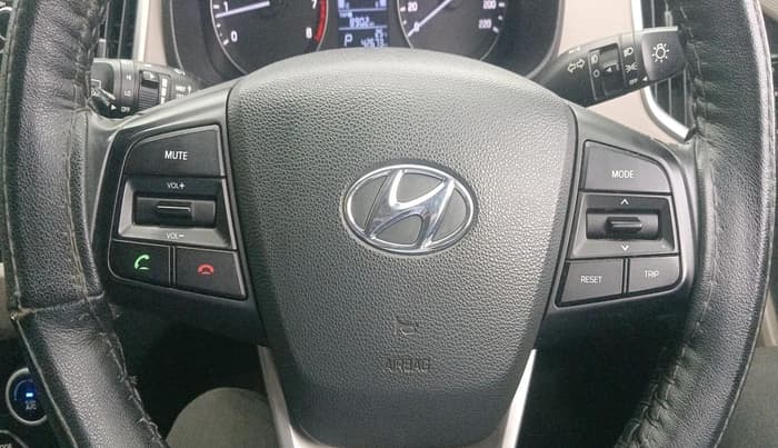 2017 Hyundai Creta SX PLUS AT 1.6 PETROL, Petrol, Automatic, 42,673 km, interior