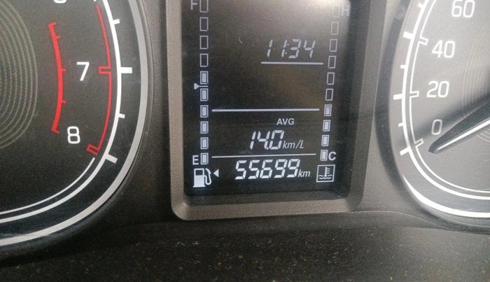 2021 Maruti Vitara Brezza LXI, Petrol, Manual, 55,699 km, interior