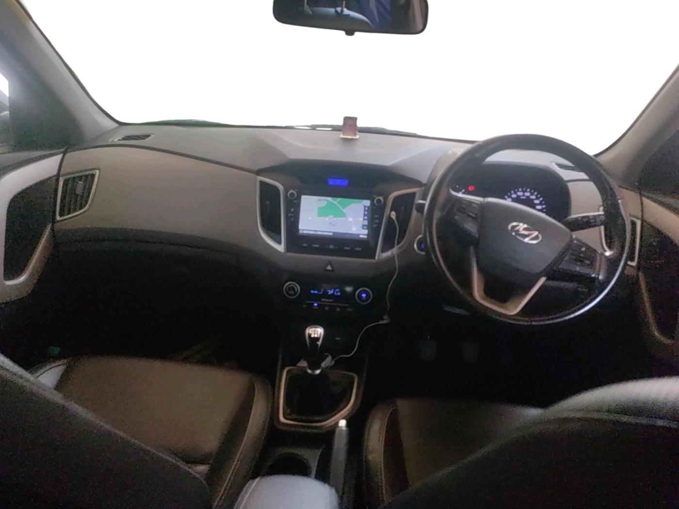 2015 Hyundai Creta SX PLUS 1.6 DIESEL, Diesel, Manual, 50,660 km, interior