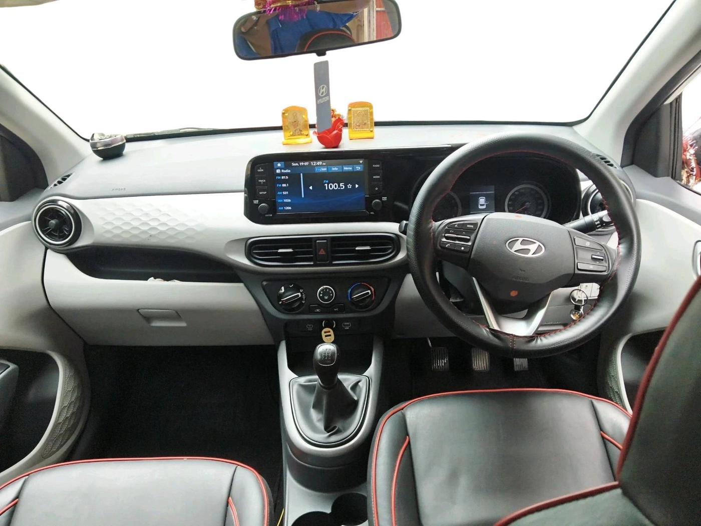 2023 Hyundai GRAND I10 NIOS SPORTZ 1.2 KAPPA VTVT CNG, CNG, Manual, 18,183 km, interior
